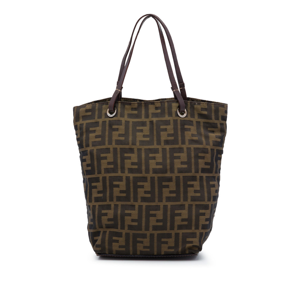 Pre-Loved Fendi Zucca Canvas Tote